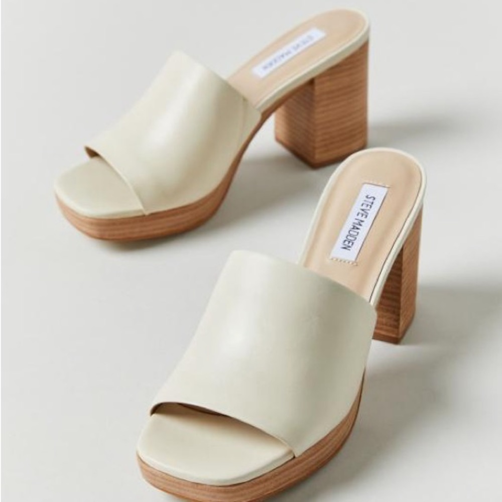 Steve Madden Elda Heeled Mule Sandals